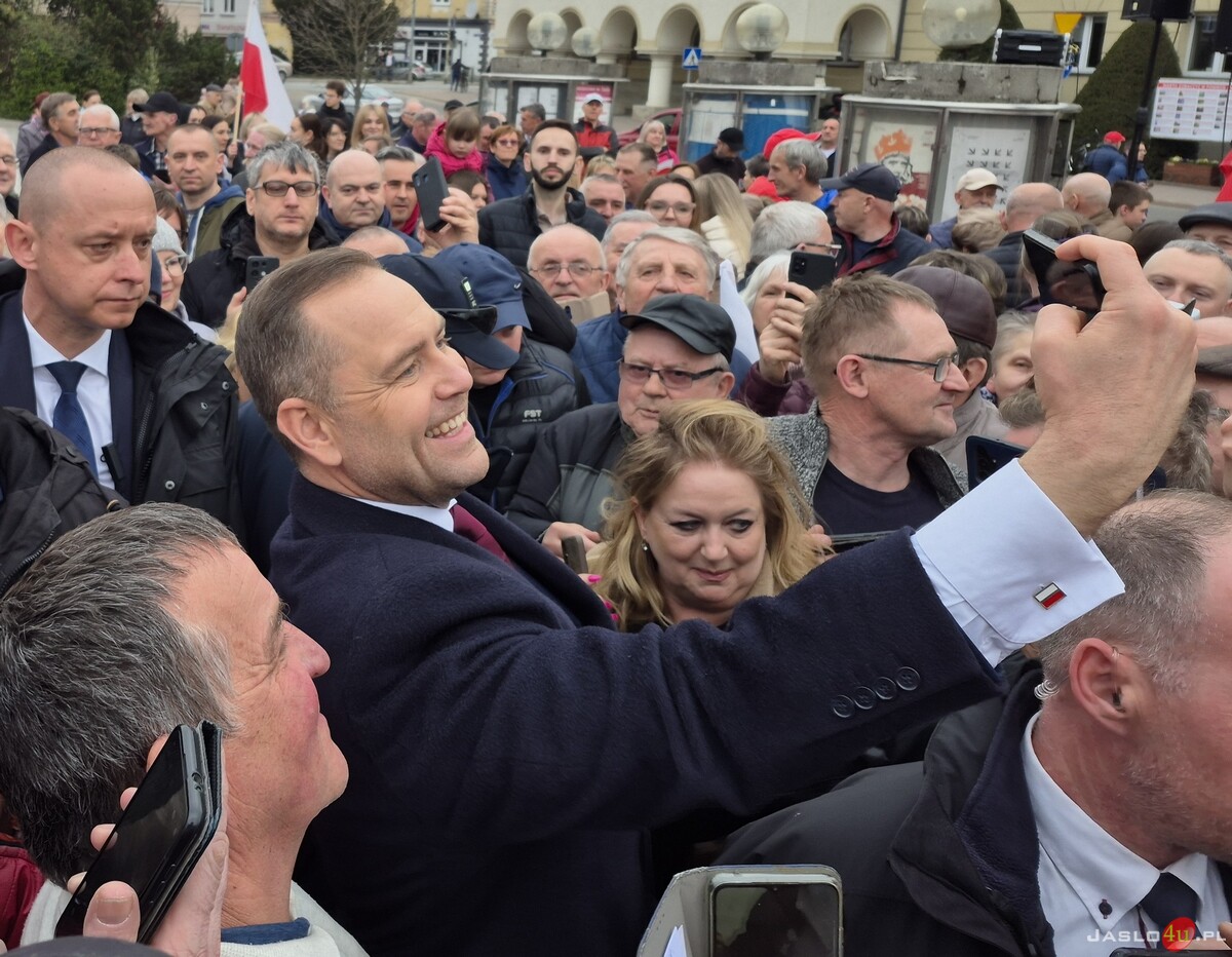 Karol Nawrocki w Jaśle część 1