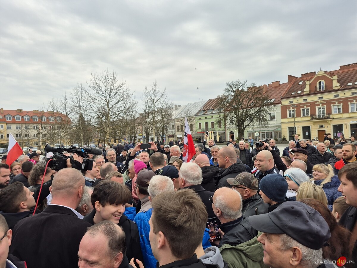 Karol Nawrocki w Jaśle część 1