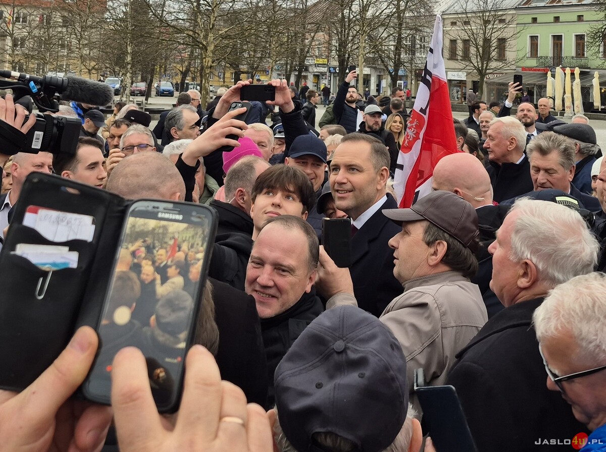 Karol Nawrocki w Jaśle część 1