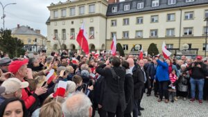 Karol Nawrocki w Jaśle część 1