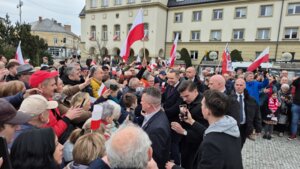 Karol Nawrocki w Jaśle część 1