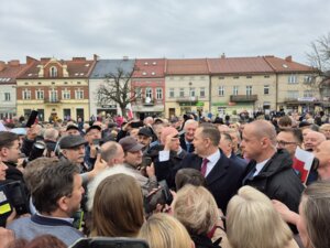Karol Nawrocki w Jaśle część 1