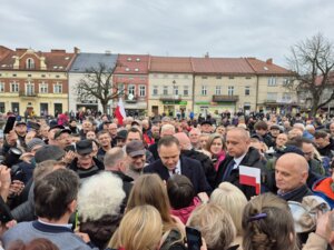Karol Nawrocki w Jaśle część 1
