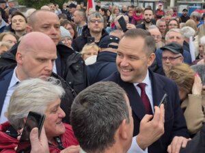 Karol Nawrocki w Jaśle część 1