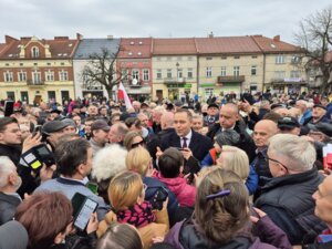 Karol Nawrocki w Jaśle część 1