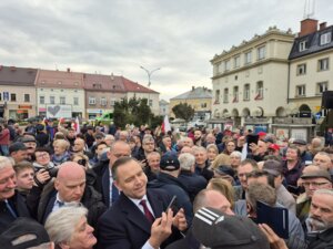Karol Nawrocki w Jaśle część 1