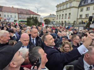 Karol Nawrocki w Jaśle część 1