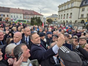 Karol Nawrocki w Jaśle część 1