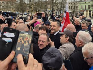 Karol Nawrocki w Jaśle część 1