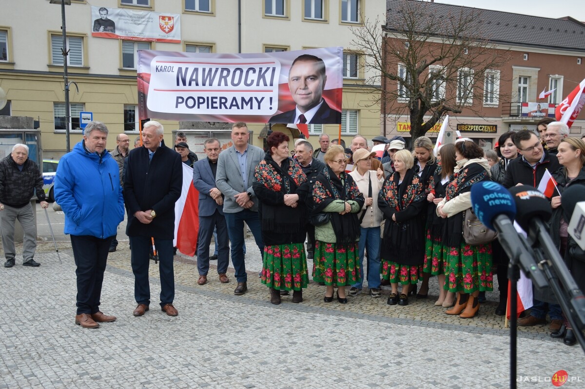 Karol Nawrocki w Jaśle część 2