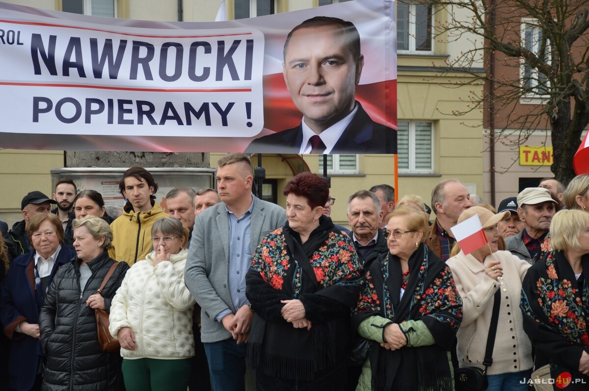Karol Nawrocki w Jaśle część 2