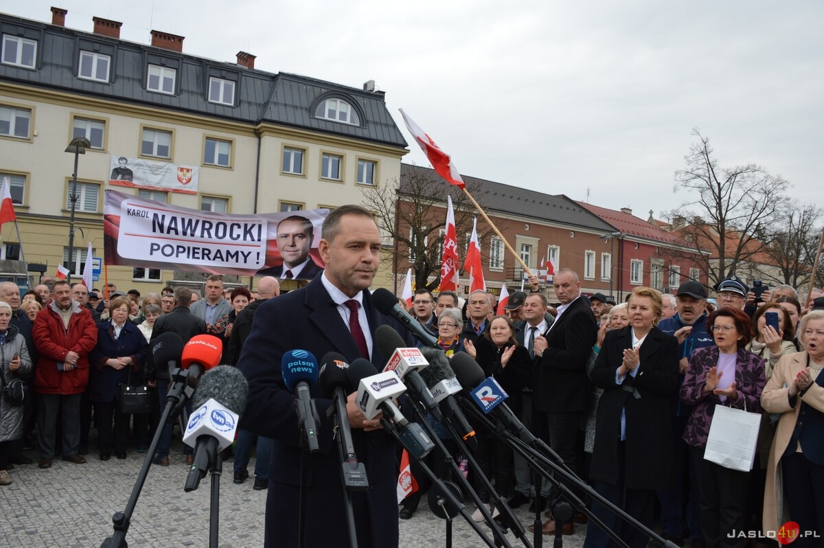 Karol Nawrocki w Jaśle część 2
