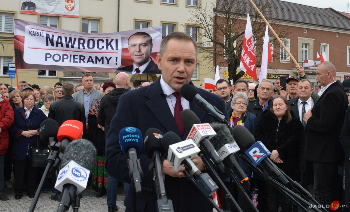 Karol Nawrocki w Jaśle część 2