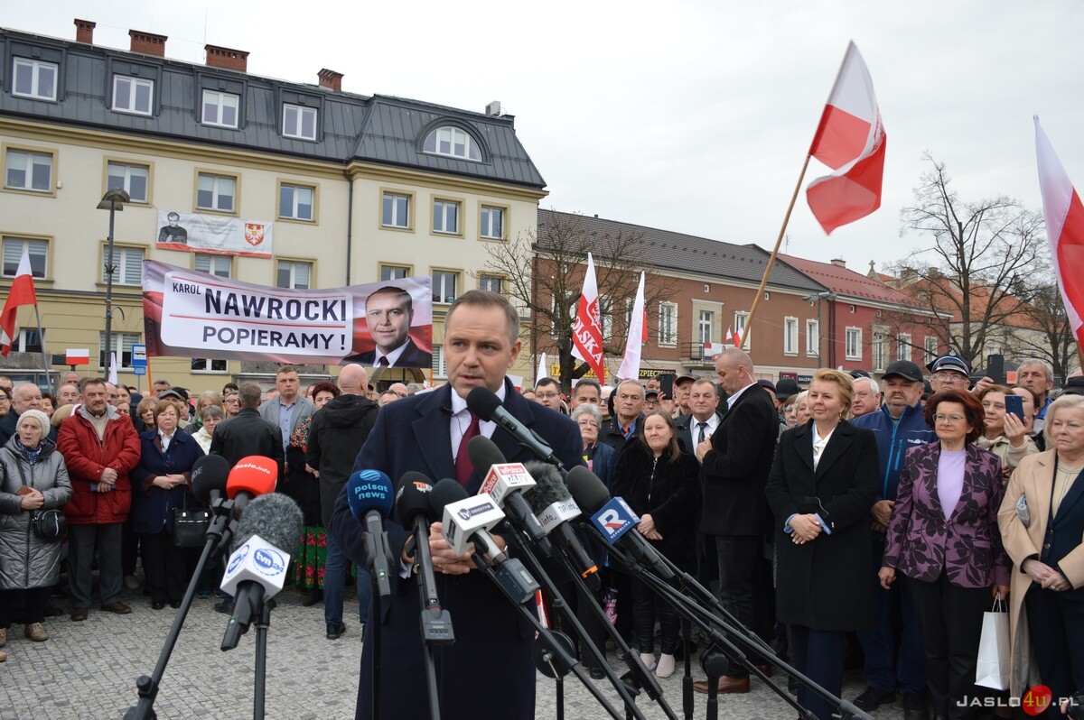 Karol Nawrocki w Jaśle część 2