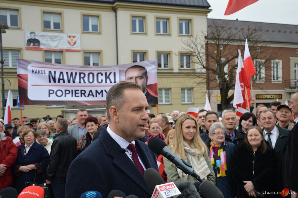 Karol Nawrocki w Jaśle część 2
