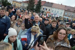 Karol Nawrocki w Jaśle część 2