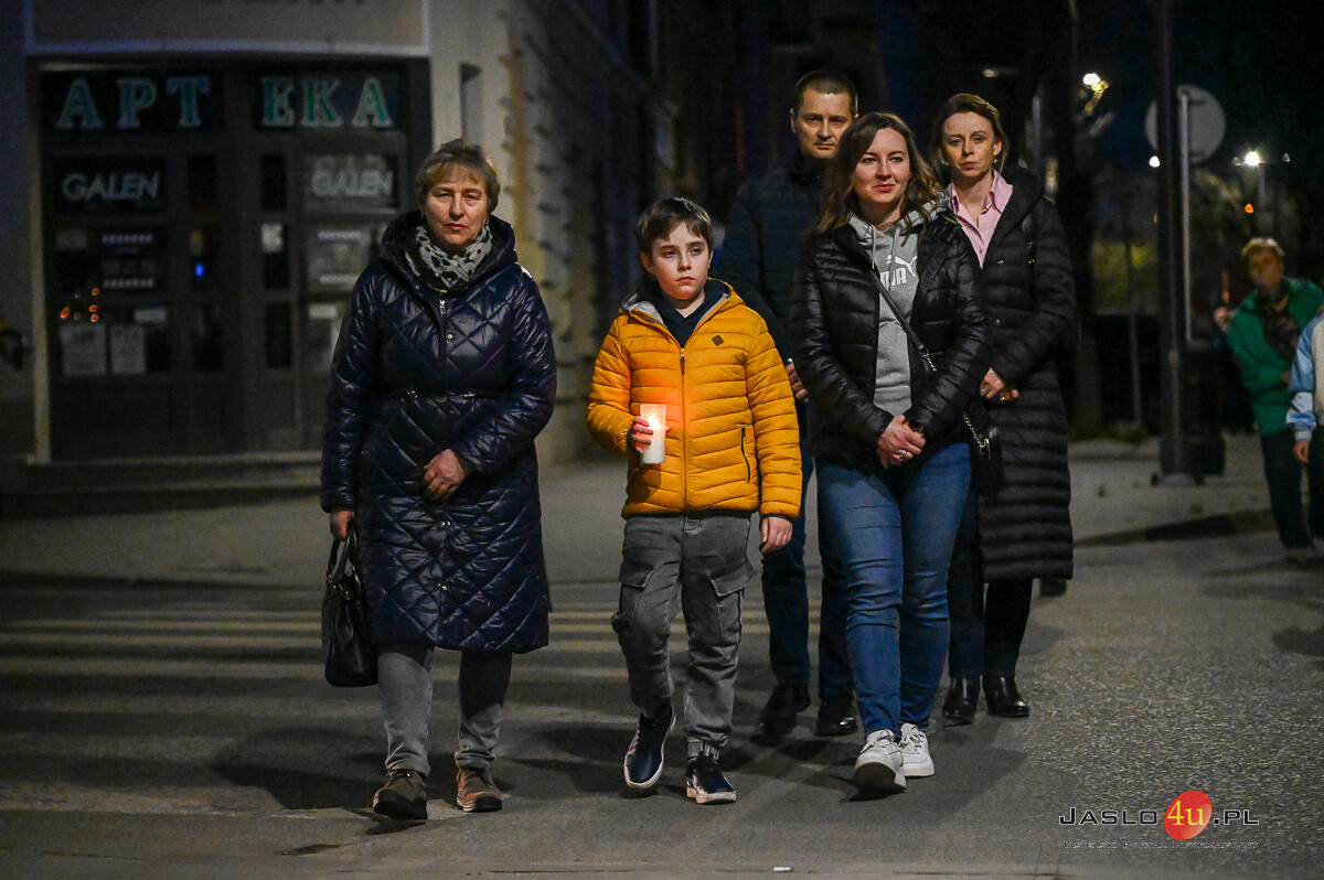 Droga Krzyżowa ulicami Jasła 2025