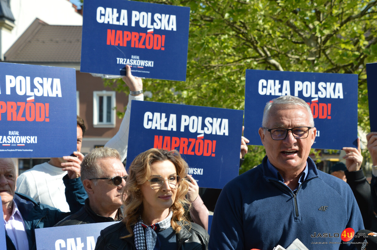 Ekipa Rafała Trzaskowskiego w Jaśle
