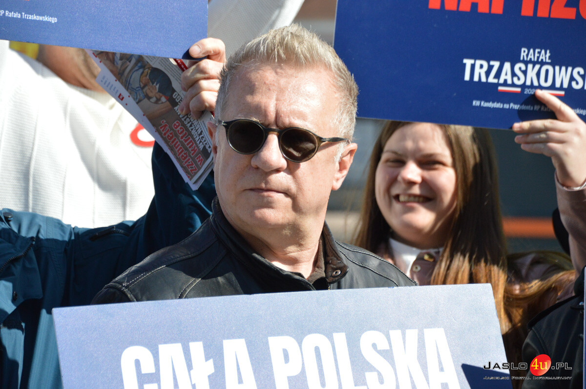 Ekipa Rafała Trzaskowskiego w Jaśle