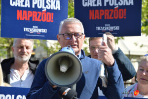 Ekipa Rafała Trzaskowskiego w Jaśle