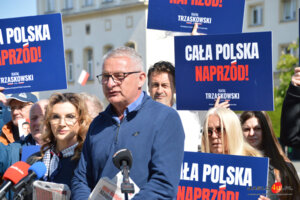 Ekipa Rafała Trzaskowskiego w Jaśle