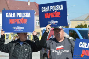Ekipa Rafała Trzaskowskiego w Jaśle