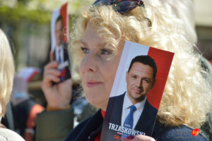 Ekipa Rafała Trzaskowskiego w Jaśle