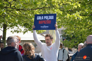 Ekipa Rafała Trzaskowskiego w Jaśle