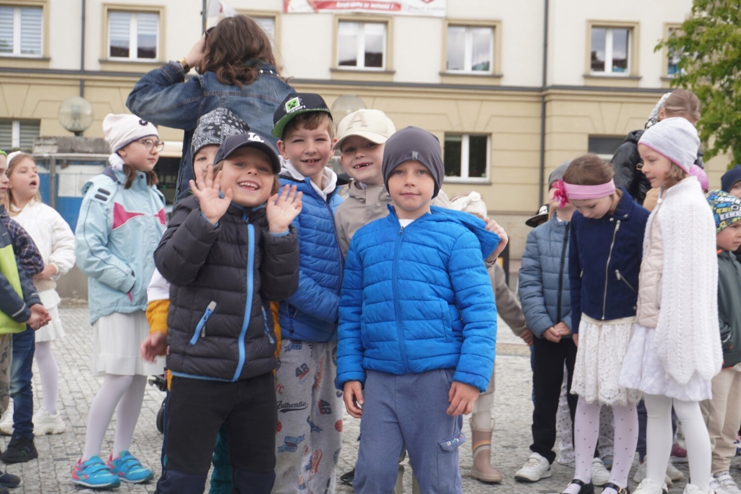 FISHMOB na jasieslkim rynku