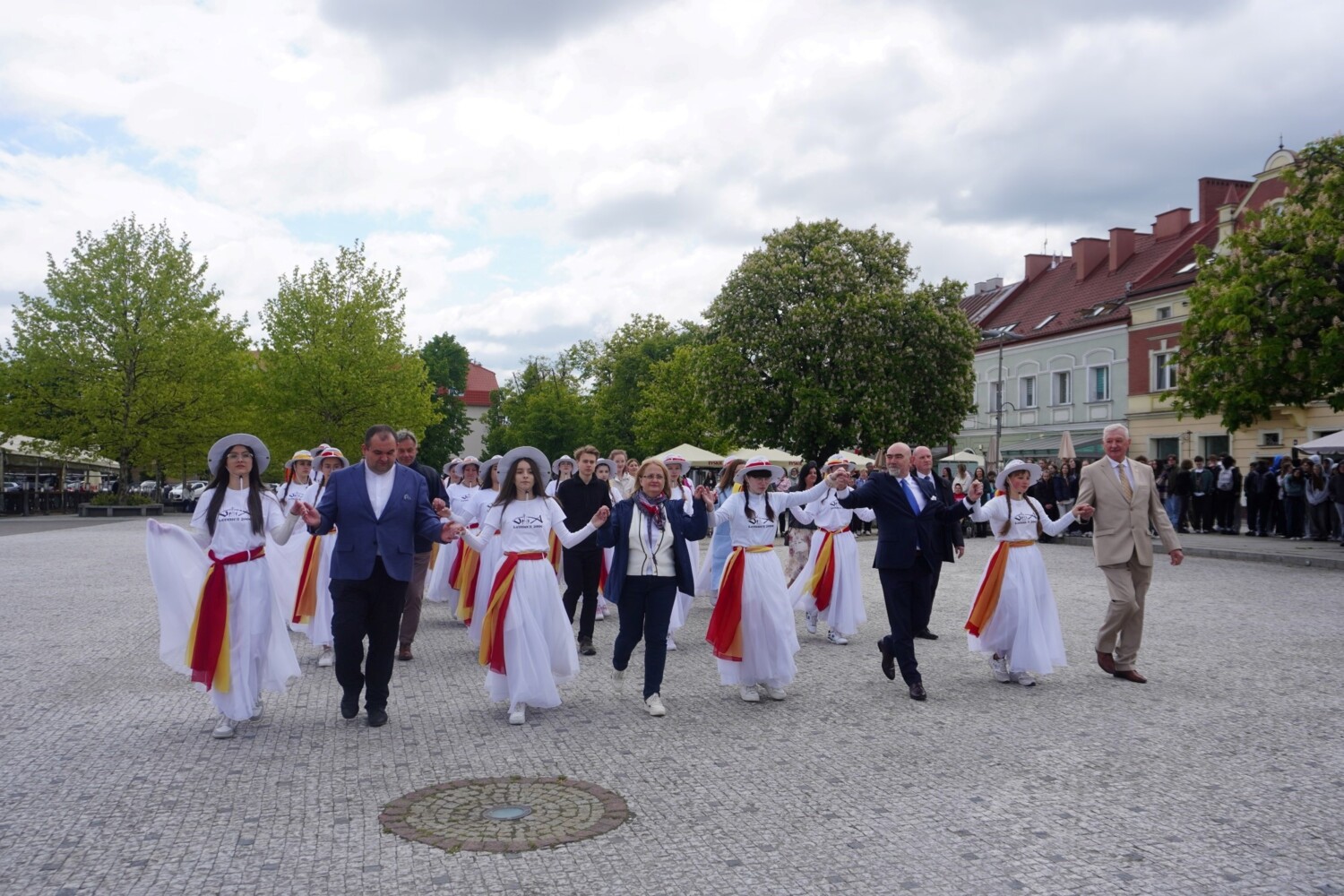 FISHMOB na jasieslkim rynku