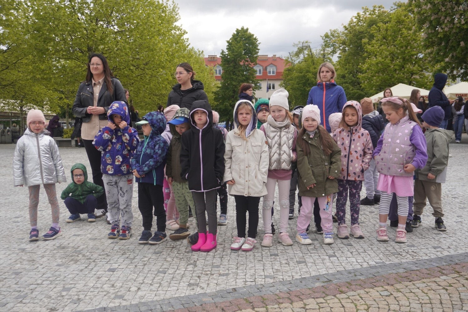FISHMOB na jasieslkim rynku