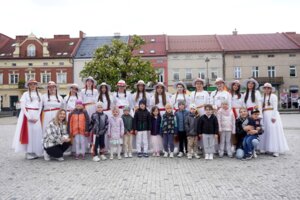 FISHMOB na jasieslkim rynku