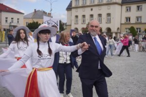 FISHMOB na jasieslkim rynku