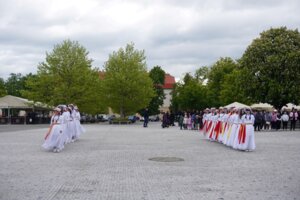 FISHMOB na jasieslkim rynku