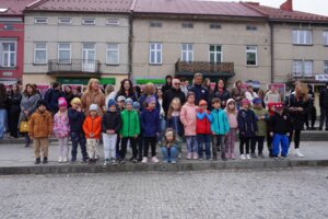FISHMOB na jasieslkim rynku