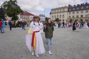 FISHMOB na jasieslkim rynku