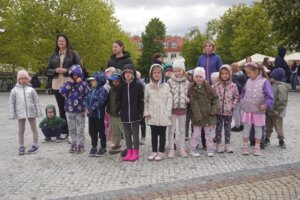 FISHMOB na jasieslkim rynku