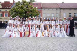 FISHMOB na jasieslkim rynku