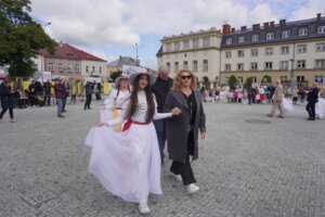 FISHMOB na jasieslkim rynku