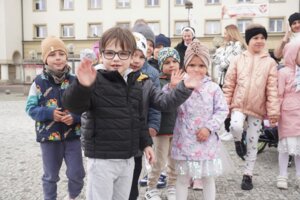 FISHMOB na jasieslkim rynku