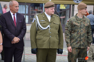 Uroczysta przysięga żołnierzy WOT na jasielskim rynku