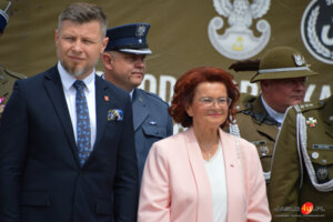 Uroczysta przysięga żołnierzy WOT na jasielskim rynku