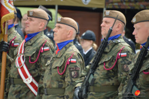 Uroczysta przysięga żołnierzy WOT na jasielskim rynku