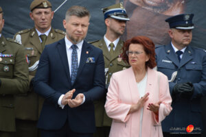 Uroczysta przysięga żołnierzy WOT na jasielskim rynku