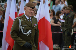 Uroczysta przysięga żołnierzy WOT na jasielskim rynku