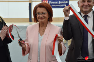 Otwarcie hali sportowej w Trzcinicy