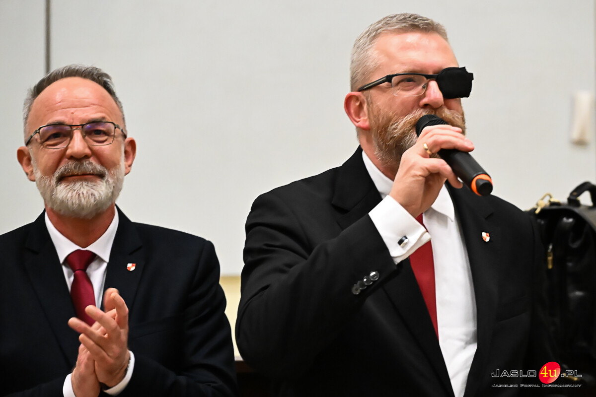 Grzegorz Braun w Jaśle