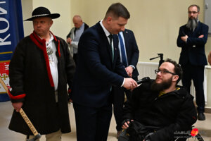 Grzegorz Braun w Jaśle