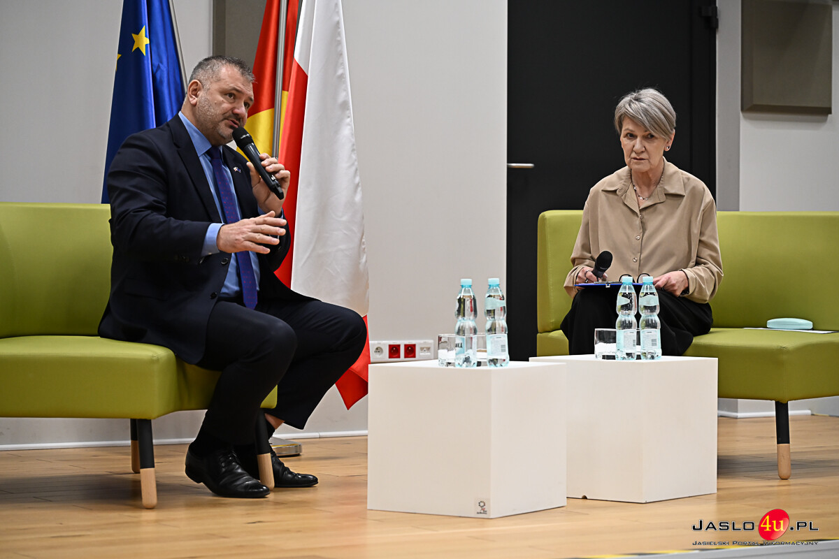 Minister Sprawiedliwości Waldemar Żurek z wizytą w Jaśle