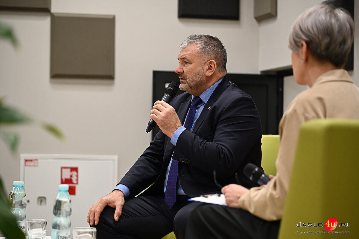 Minister Sprawiedliwości Waldemar Żurek z wizytą w Jaśle